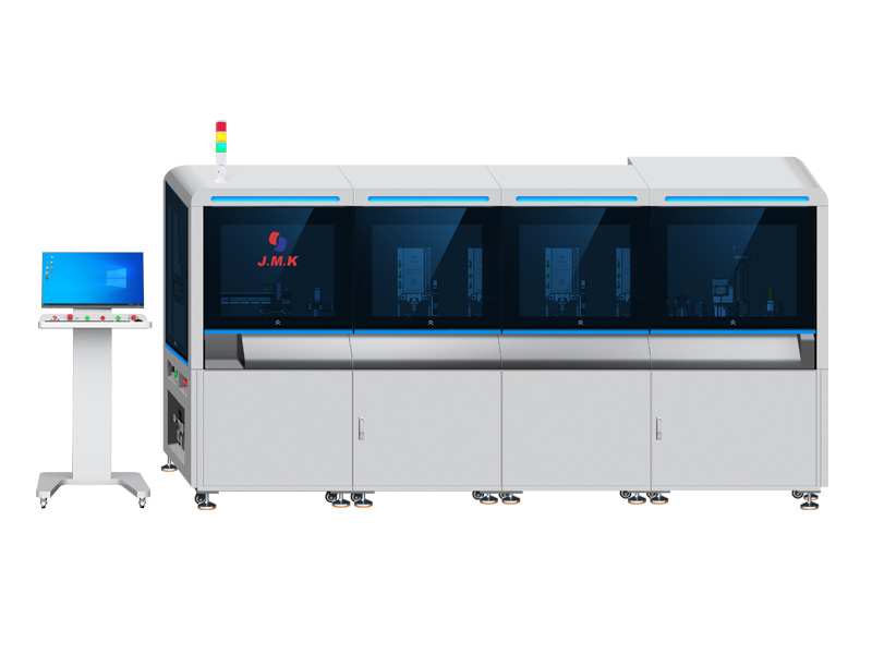 JM-201U 全自動多工位打端穿號碼管端子機
